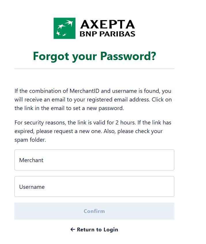 Documentation Axepta BNP Paribas > Multi-Factor Authentication (MFA) Setup and Login Guide > ForgotPassword.png