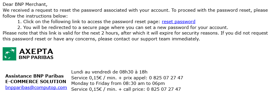 Documentation Axepta BNP Paribas > Multi-Factor Authentication (MFA) Setup and Login Guide > resetOTP.png